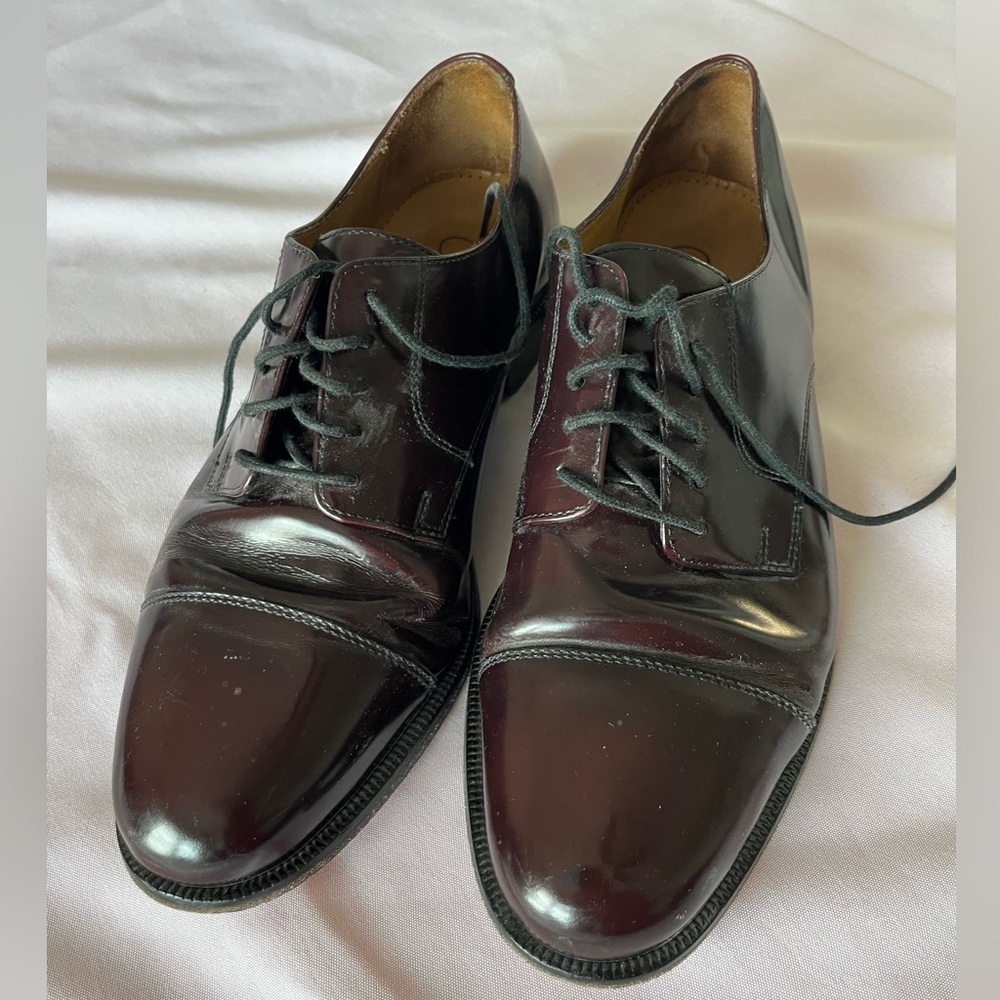Men’s Cole Haan leather cap toe Oxford shoes size 9.5D